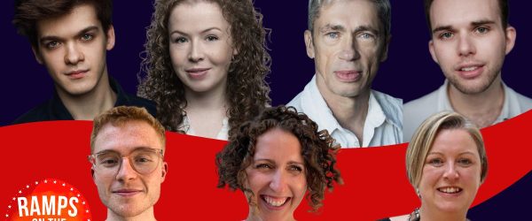 A post image with seven people's head and shoulders top left to right: Zak Ford-Williams, Amy Trigg, Mat Fraser, Maximillian Fairley. Bottome left to right: Ben Oliver, penelope Saward and Rachel Sharpe